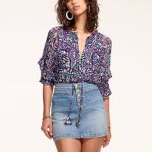 Ramy Brook Purple Blouse